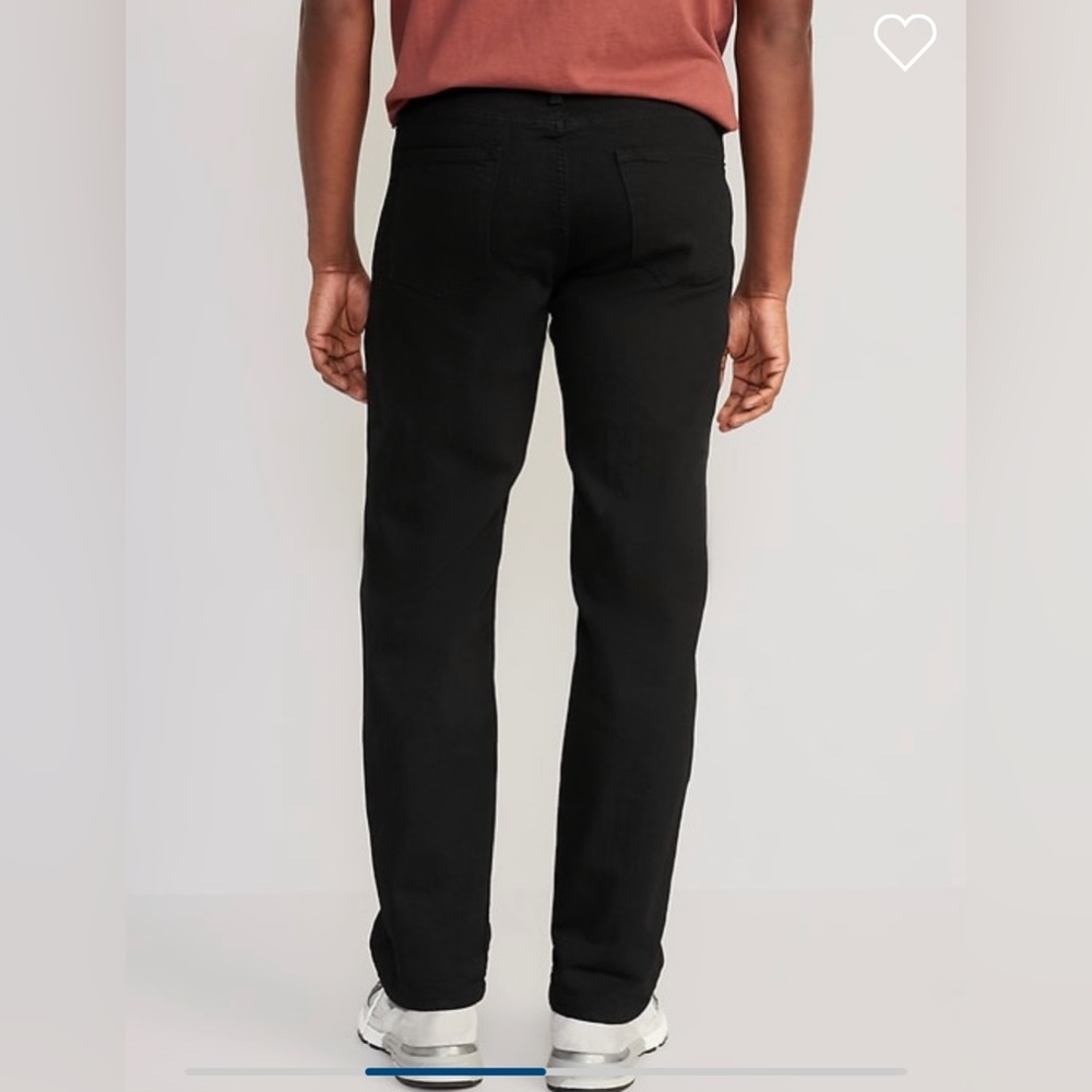 Old navy loose built in flex black jeans 44x32